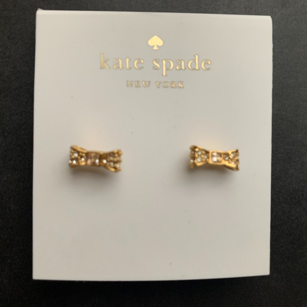 Kate Spade bow earrings